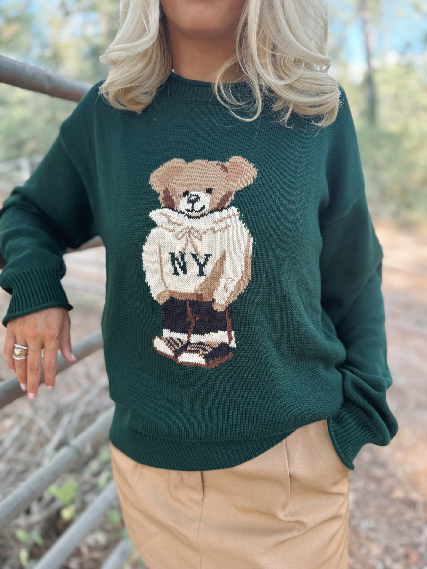 Teddy Bear NY Sweater