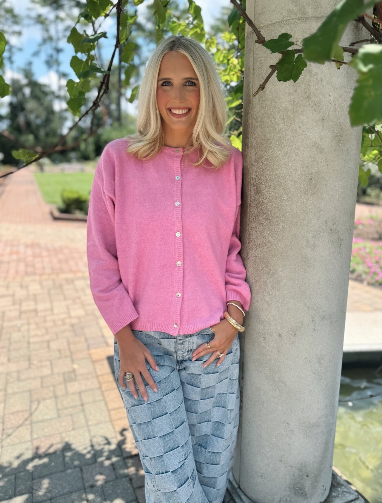 Bubble Gum Pink Sweater