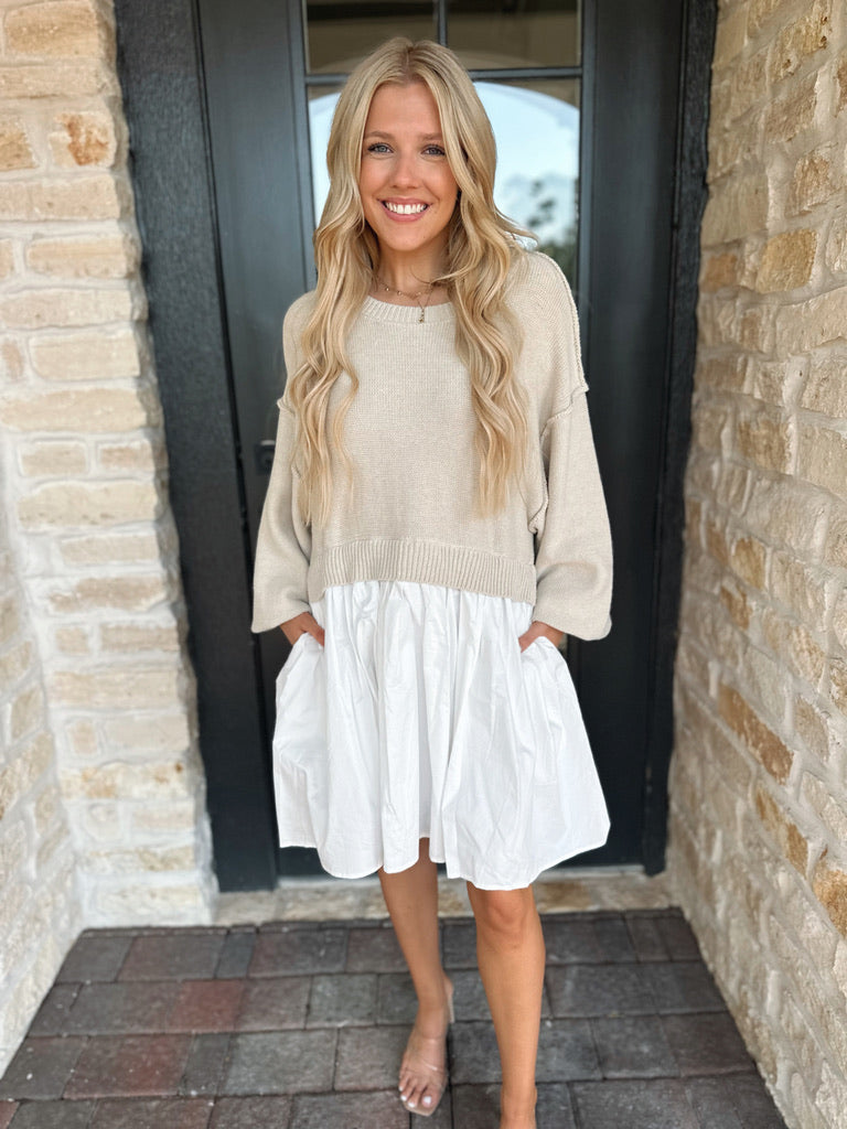 Oversized Sweater Dress