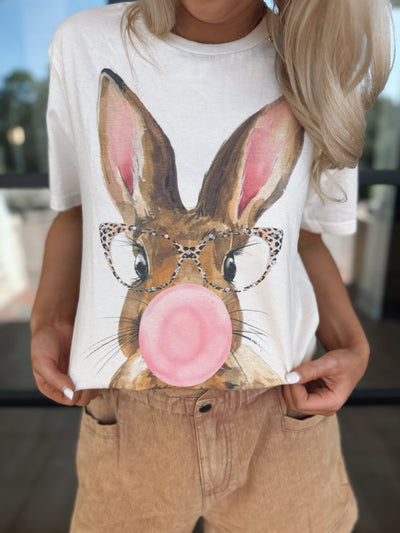 Easter Bunny Leopard Tshirt