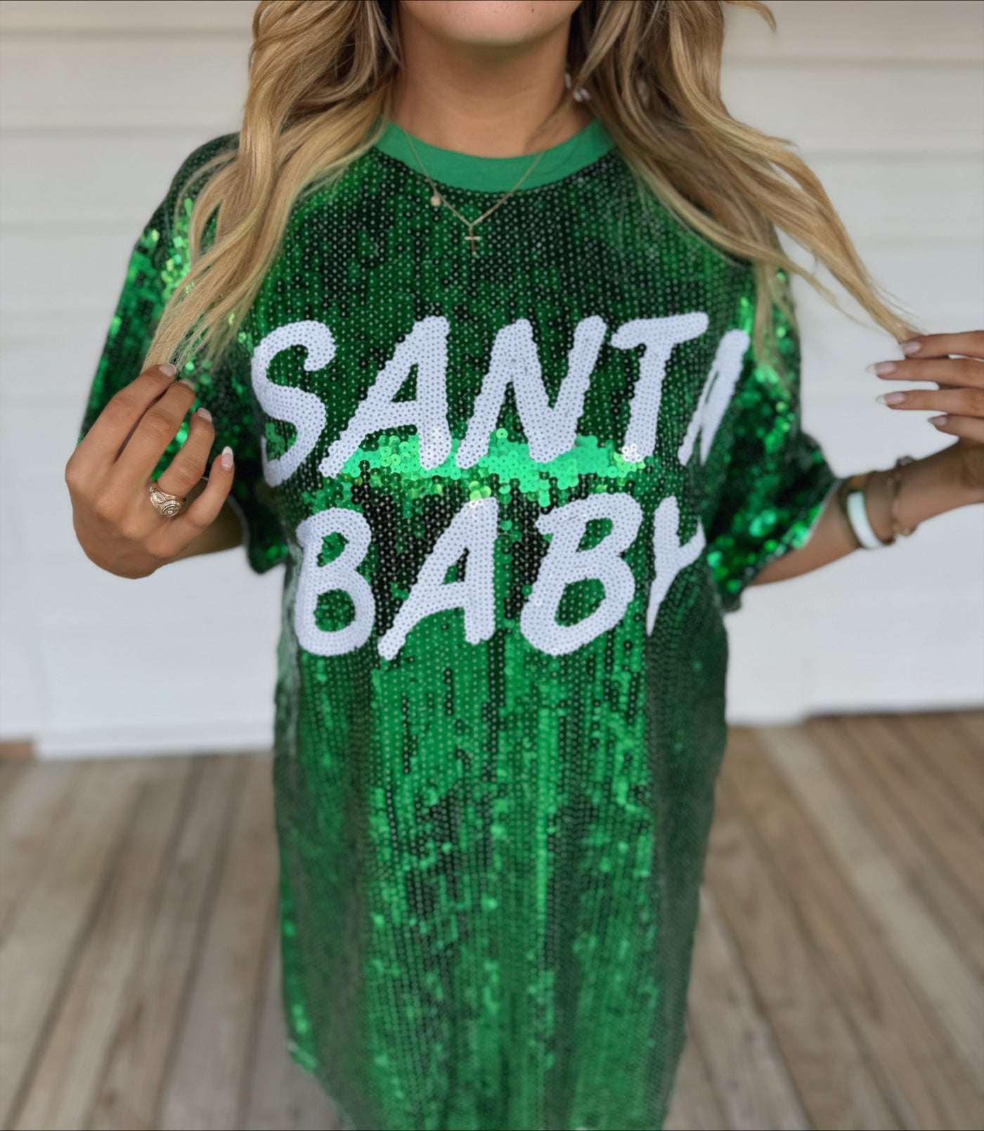 Santa Baby Sequin Dress