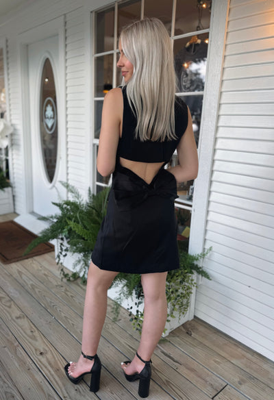 Black Collared Dress