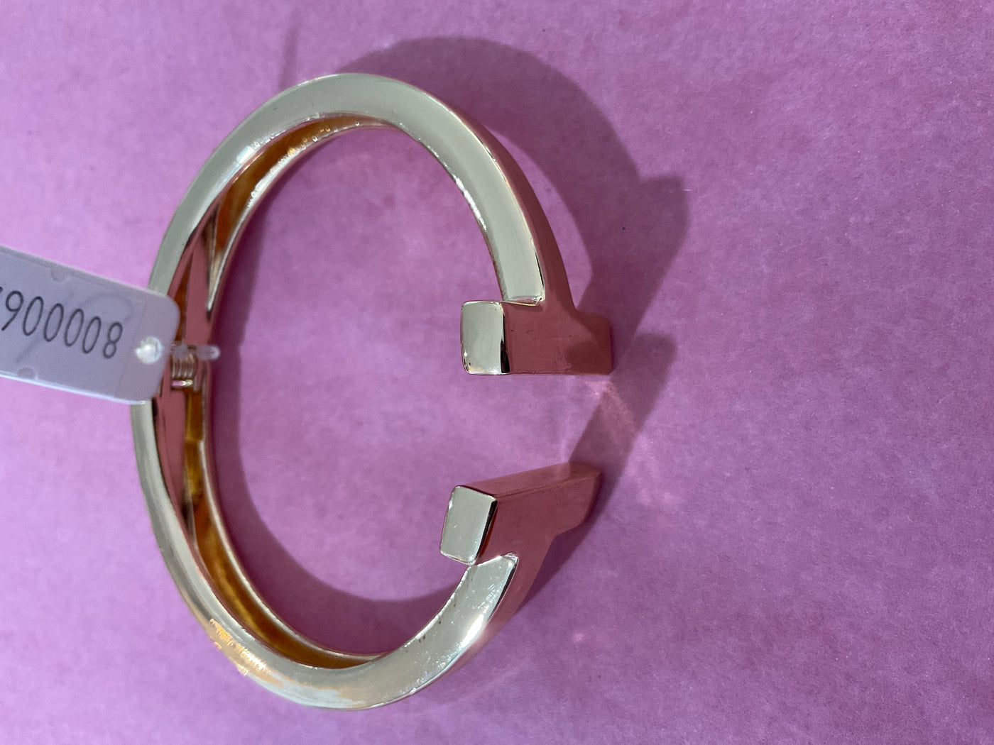 Gold Hinge Cuff Bracelet