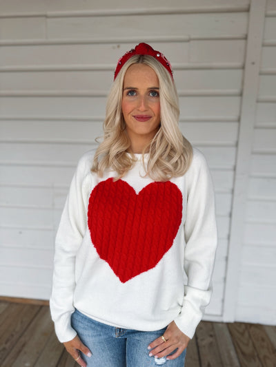 Red Heart Sweater