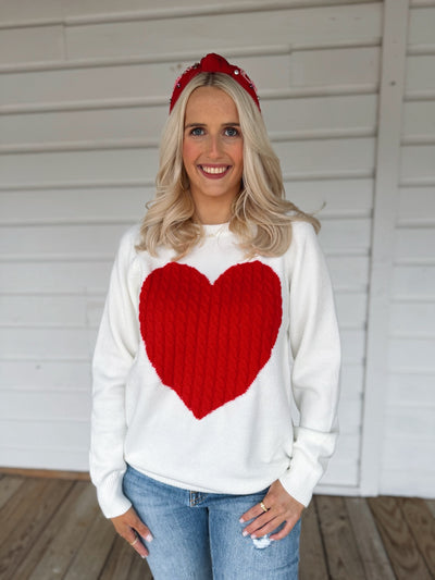 Red Heart Sweater