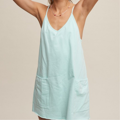 Mint Romper Dress