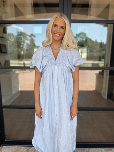 Light Blue Maxi Dress