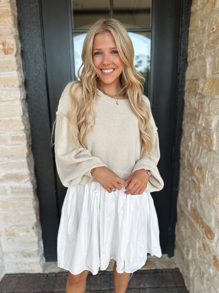 Oversized Sweater Dress – Dear Darlin