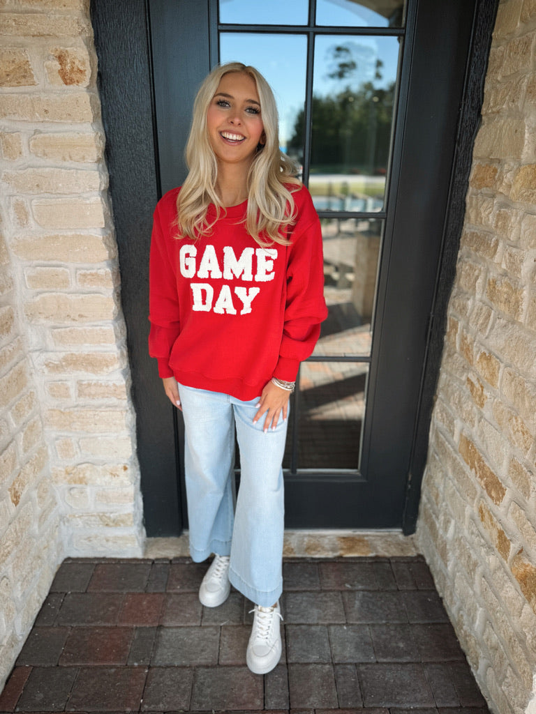 Red Game Day Sweatshirt