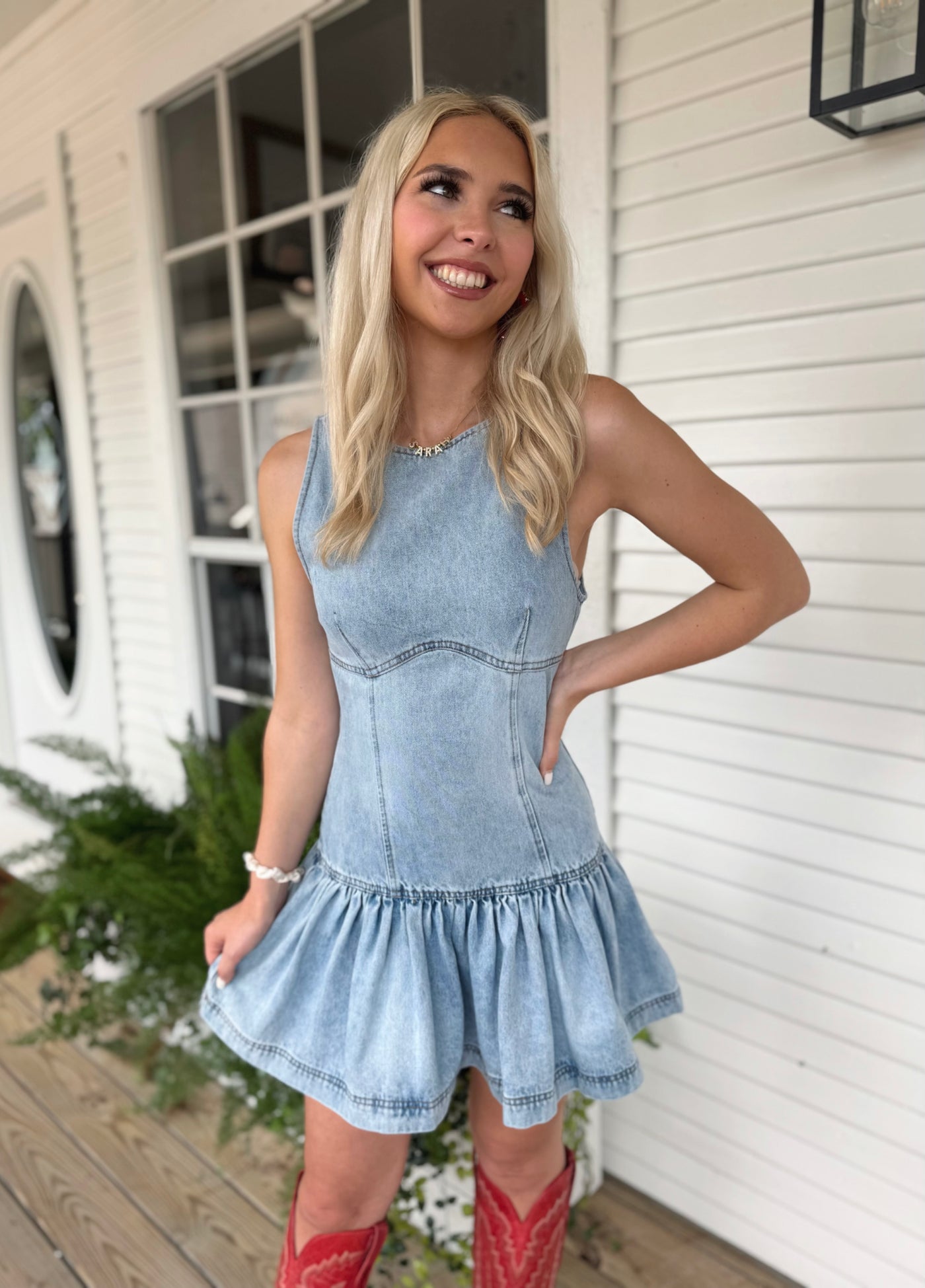 Cassie Denim Dress
