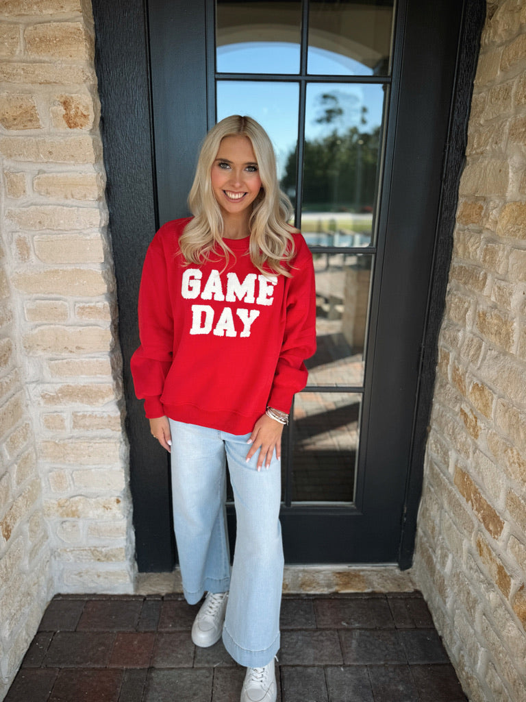 Red Game Day Sweatshirt