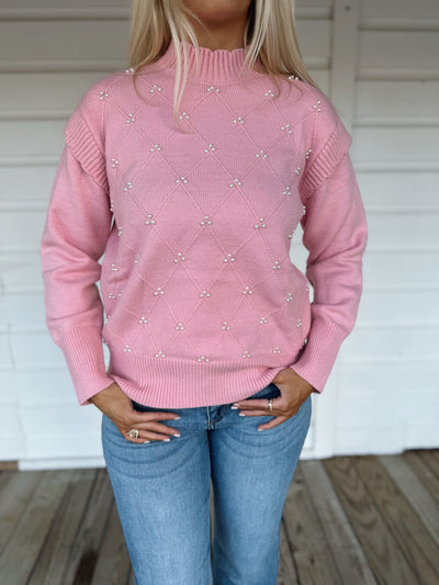 Pink Pearl Sweater