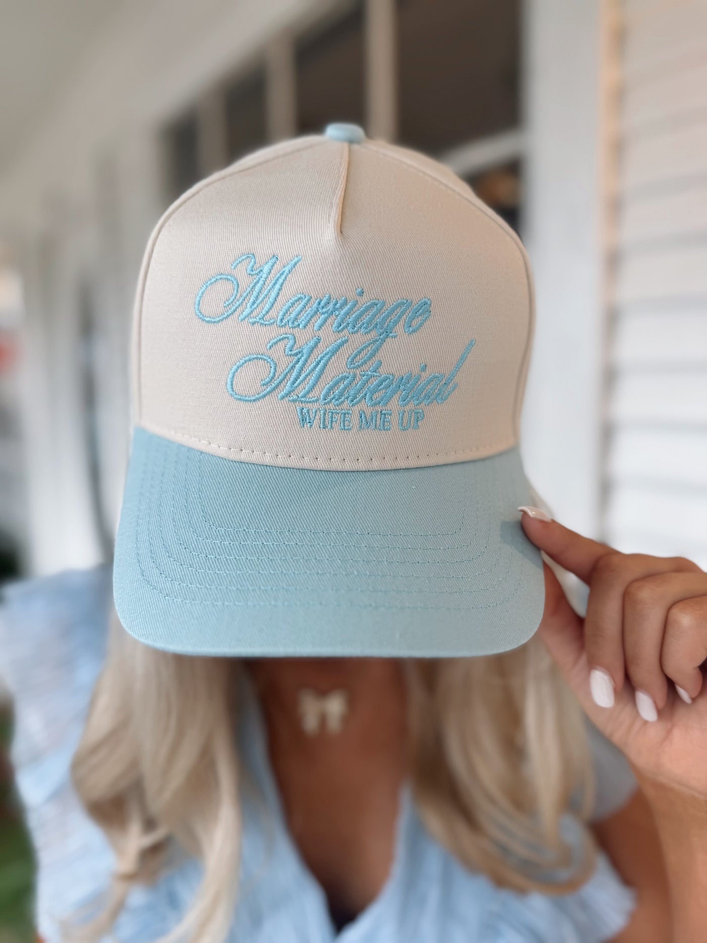 Marriage Material Trucker Hat