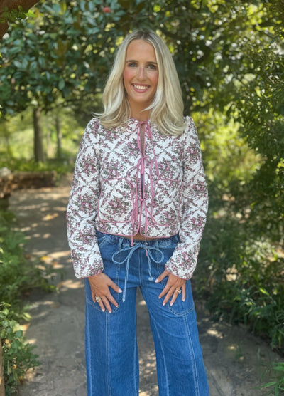 Wide Leg Denim Pants