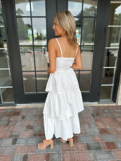 White Bow Dress