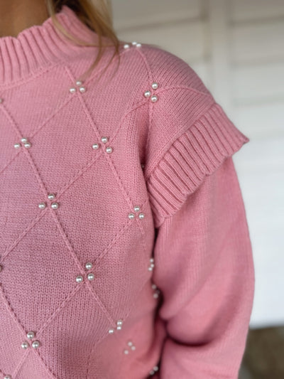 Pink Pearl Sweater