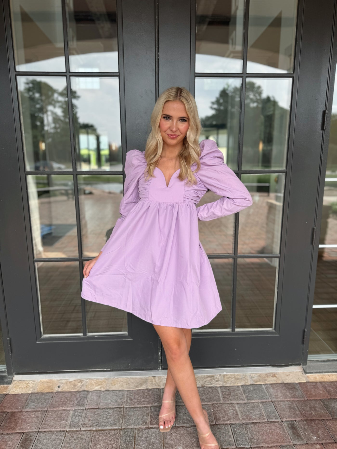 Purple Lavender dress Dear Darlin Purple Lavender dress Dear Darlin