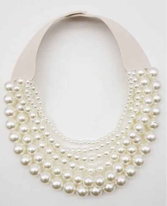 Chunky Beaded Layered Necklace