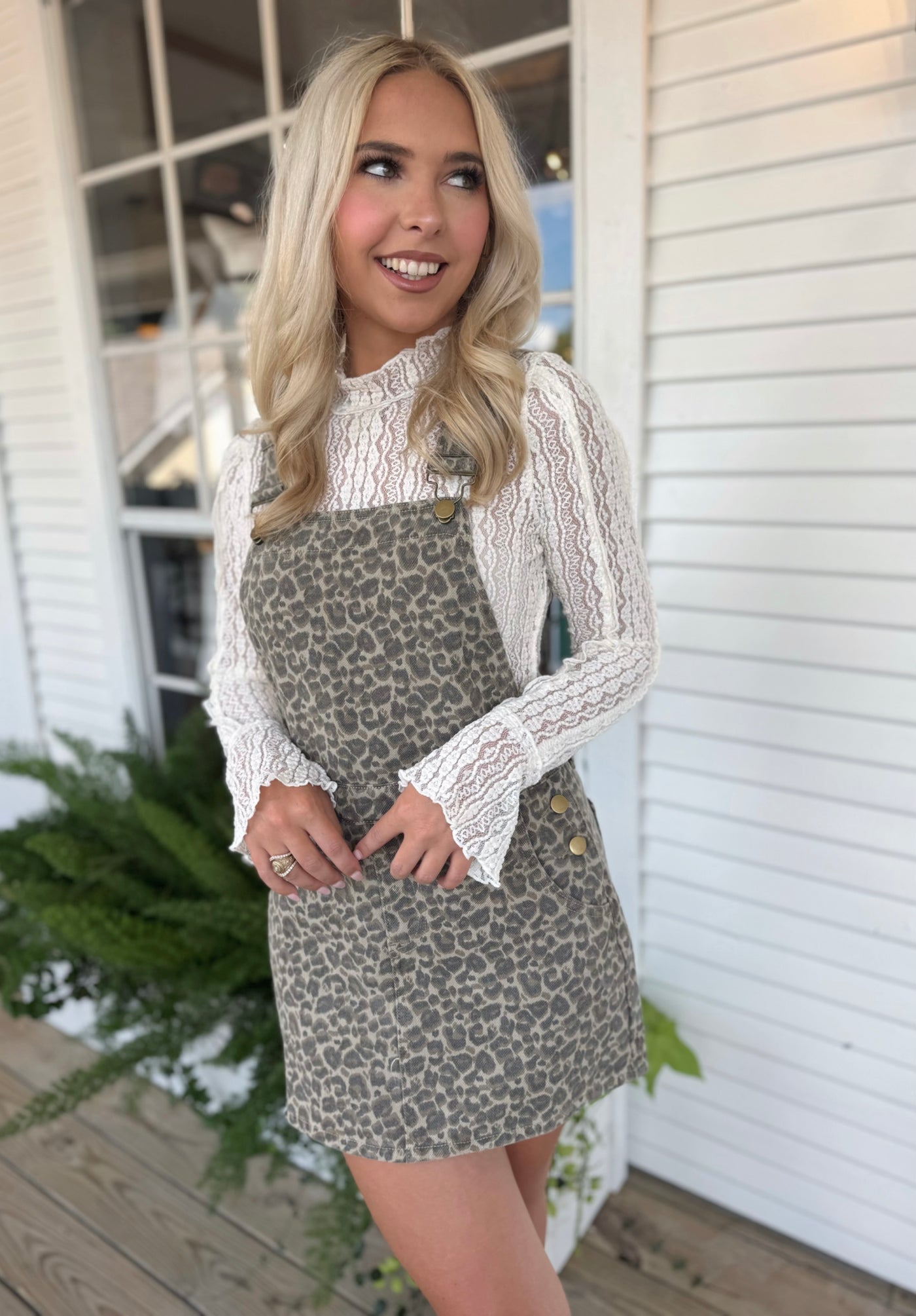 Ivory Lace Top