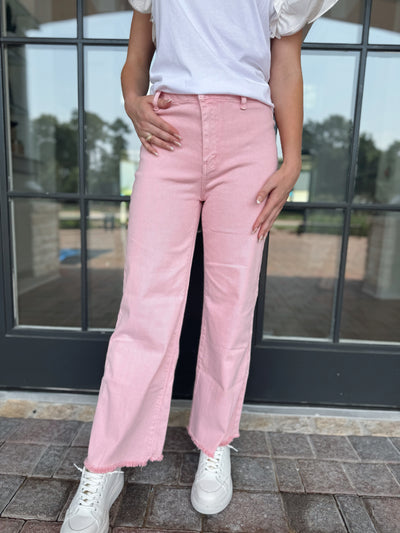 Light Pink Denim Pants