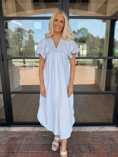 Light Blue Maxi Dress
