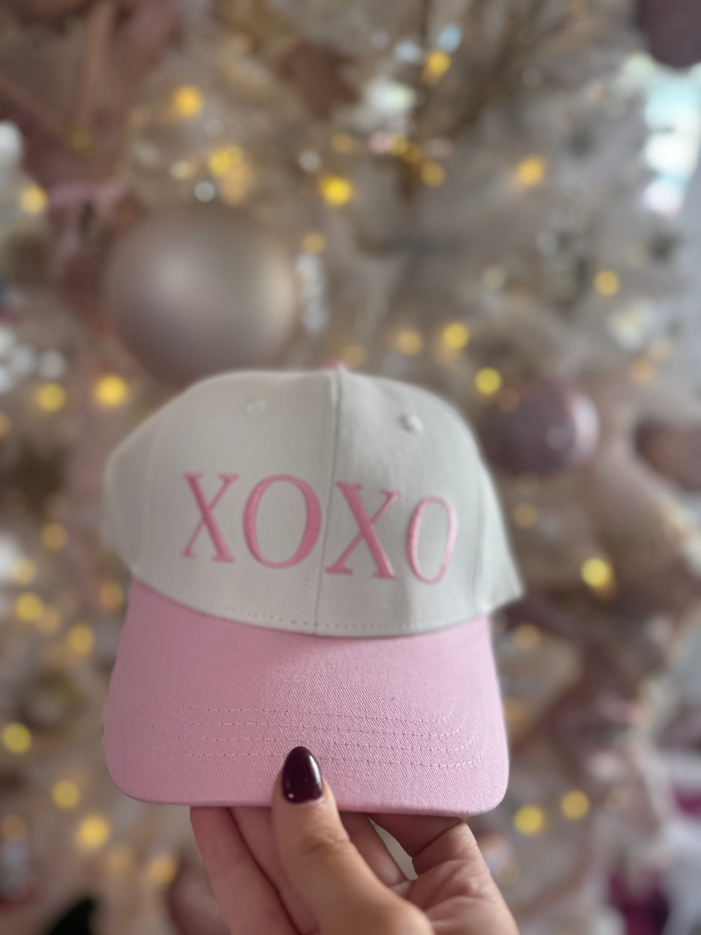 Pink XOXO Hat