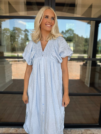 Light Blue Maxi Dress