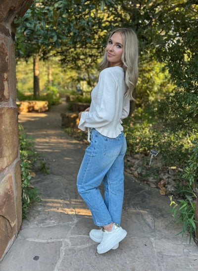 Lilly Denim Barrel Jeans