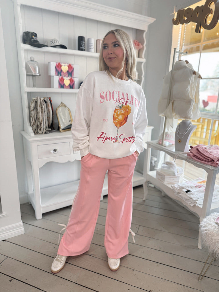 Drink Club Sweatshirt Aperol Spritz