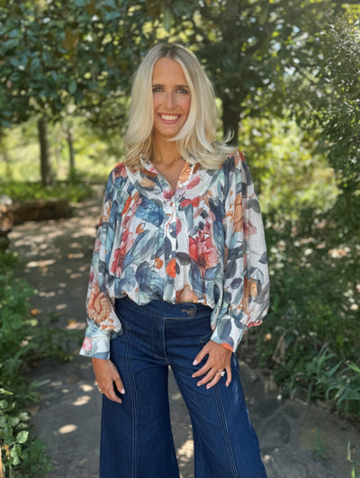 Multi Floral Blouse
