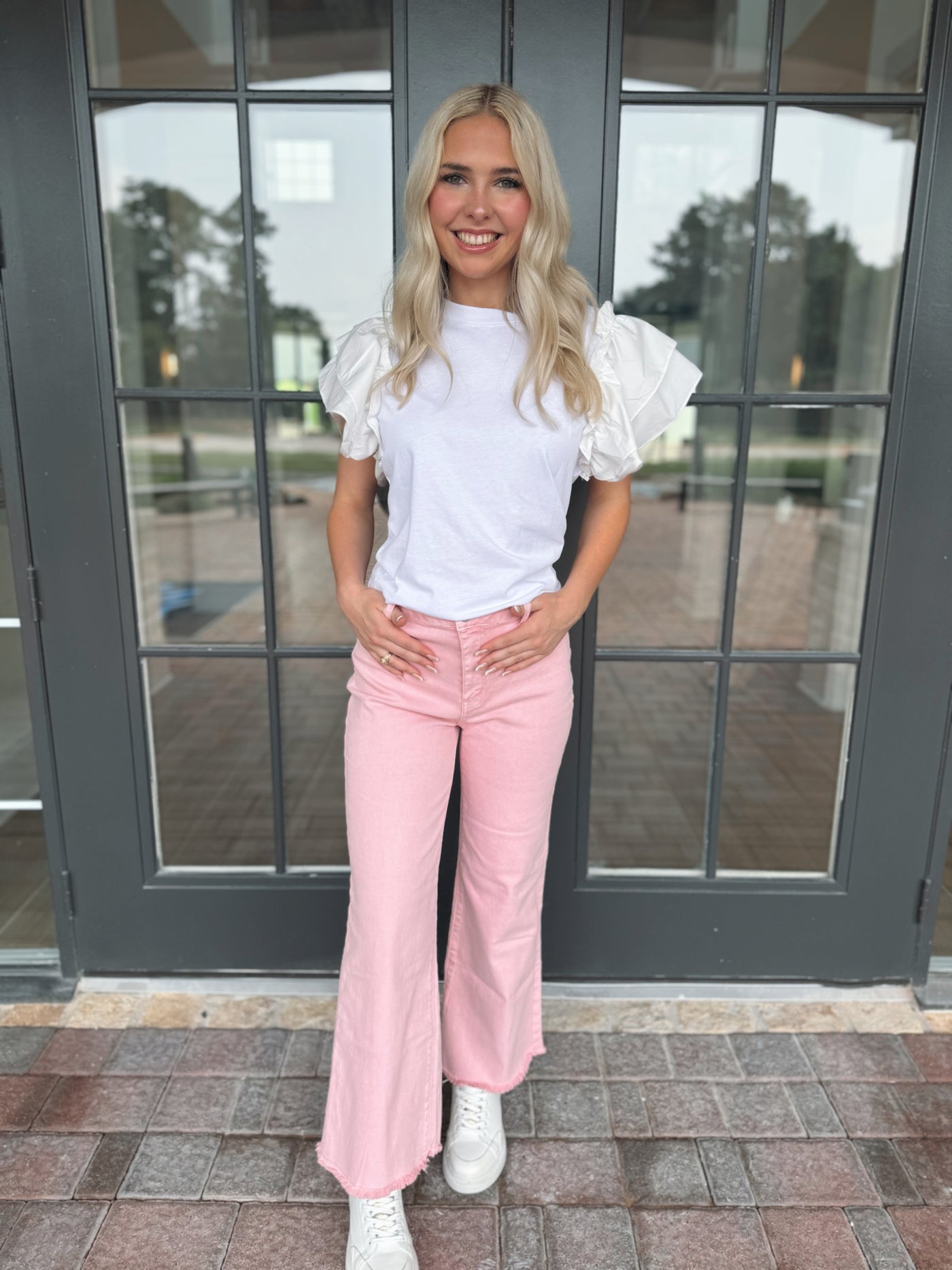 Light Pink Denim Pants