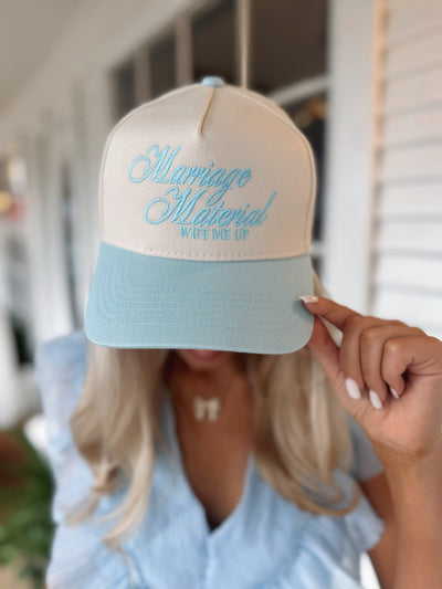 Marriage Material Trucker Hat