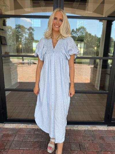 Light Blue Maxi Dress