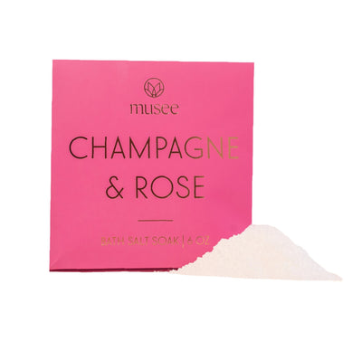 Champagne & Rose Mini Bath Salts