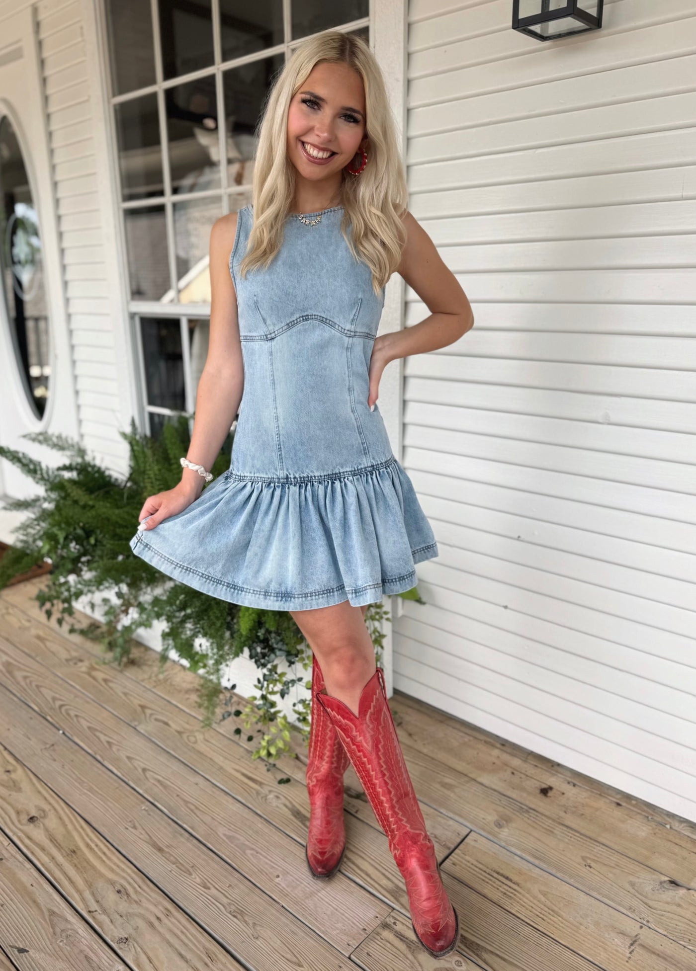 Cassie Denim Dress