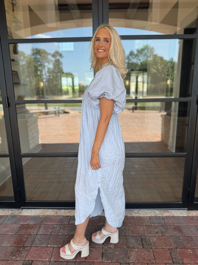 Light Blue Maxi Dress
