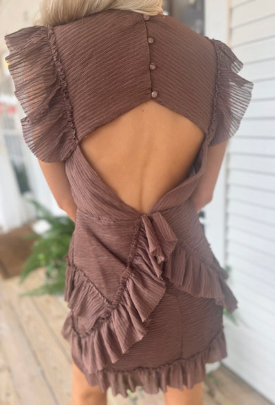 Taylor Brown Mini Dress