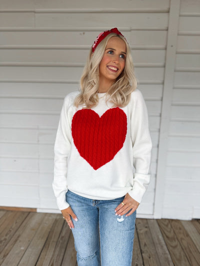 Red Heart Sweater