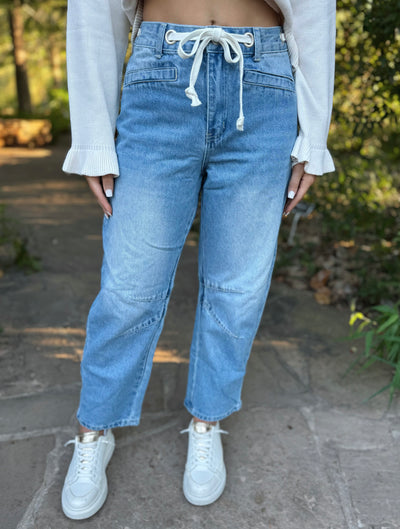 Lilly Denim Barrel Jeans