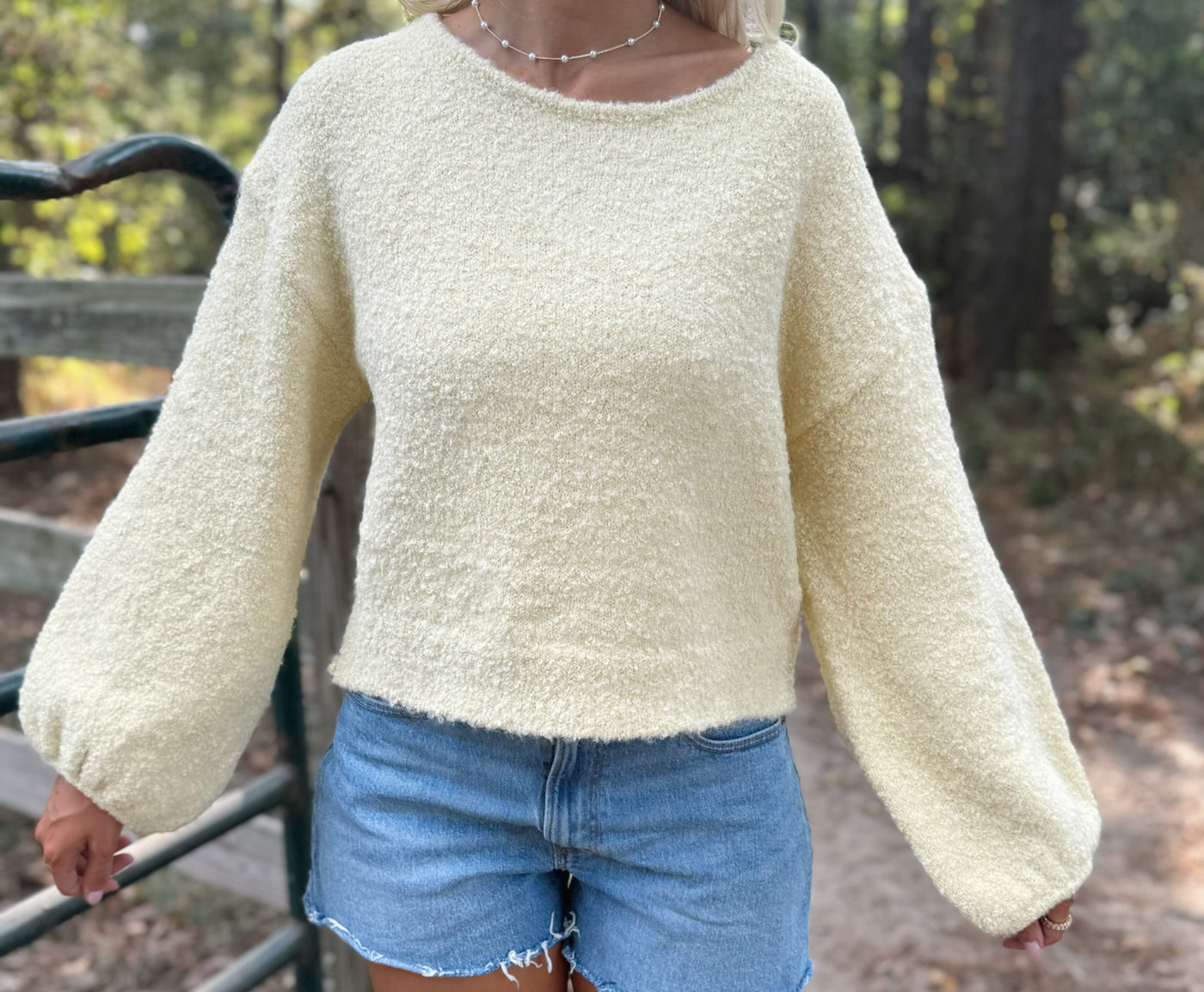 Butter Yellow Sweater