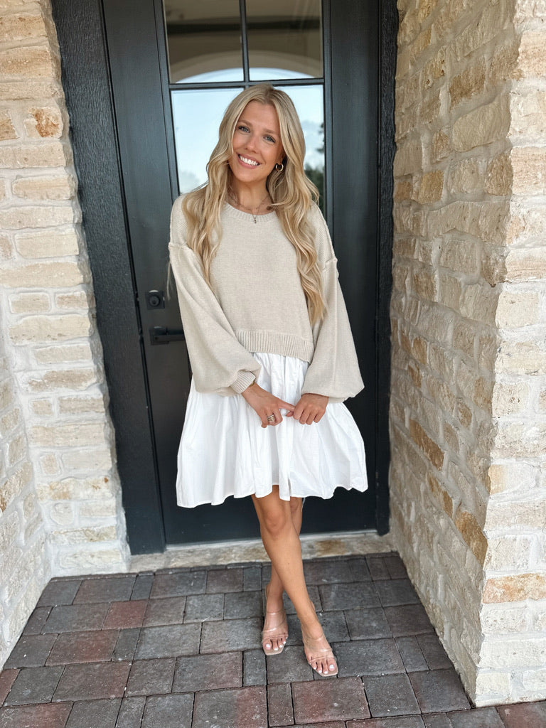 Oversized Sweater Dress