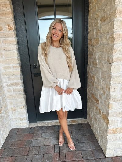 Oversized Sweater Dress