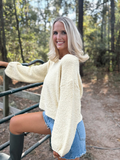 Butter Yellow Sweater
