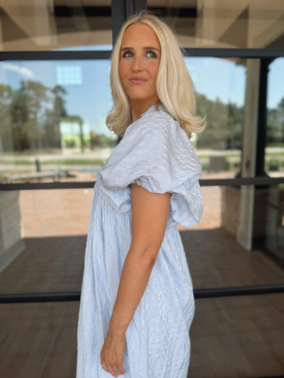 Light Blue Maxi Dress