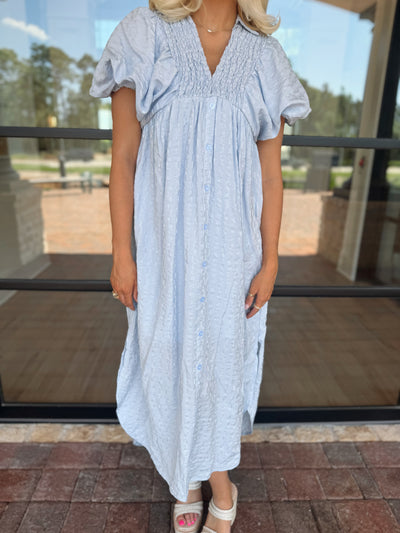 Light Blue Maxi Dress