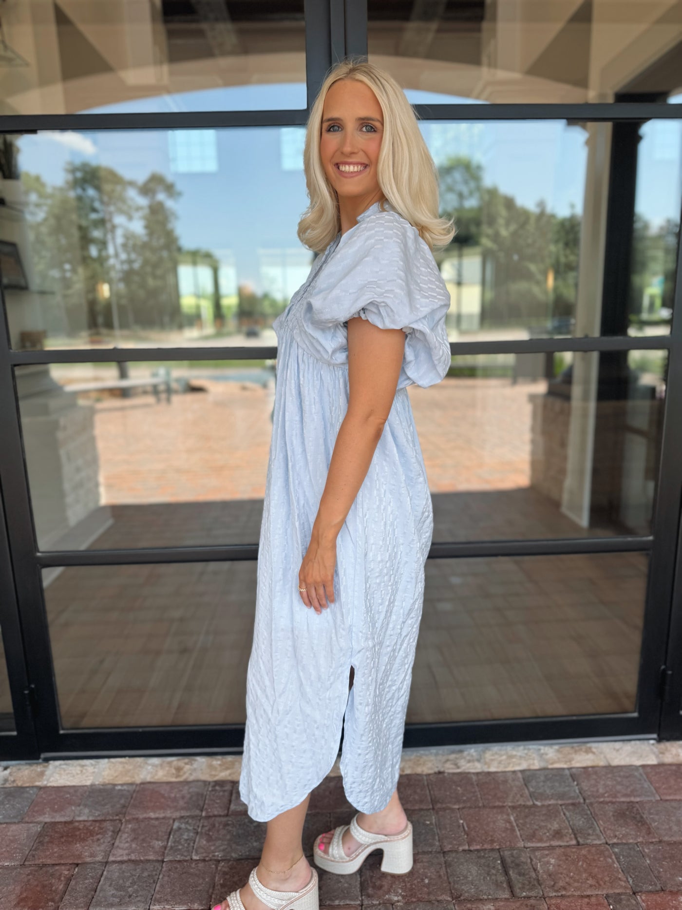 Light Blue Maxi Dress
