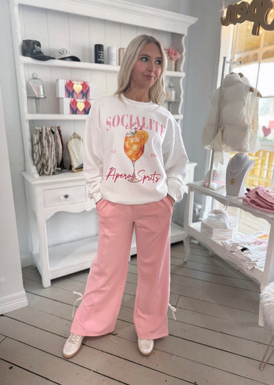 Drink Club Sweatshirt Aperol Spritz