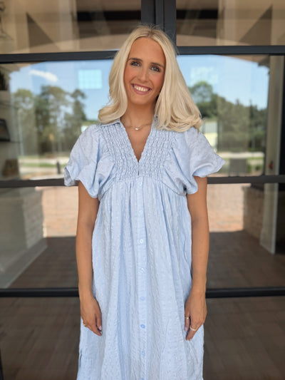 Light Blue Maxi Dress