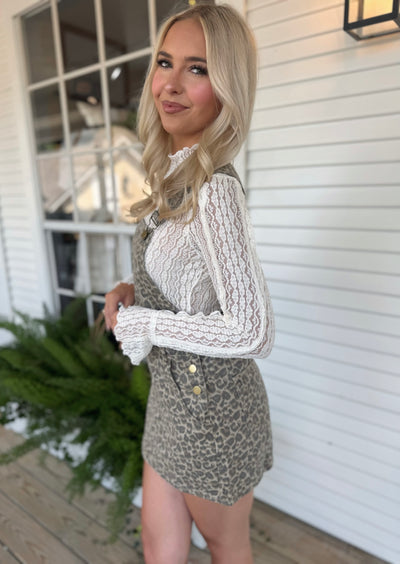 Ivory Lace Top