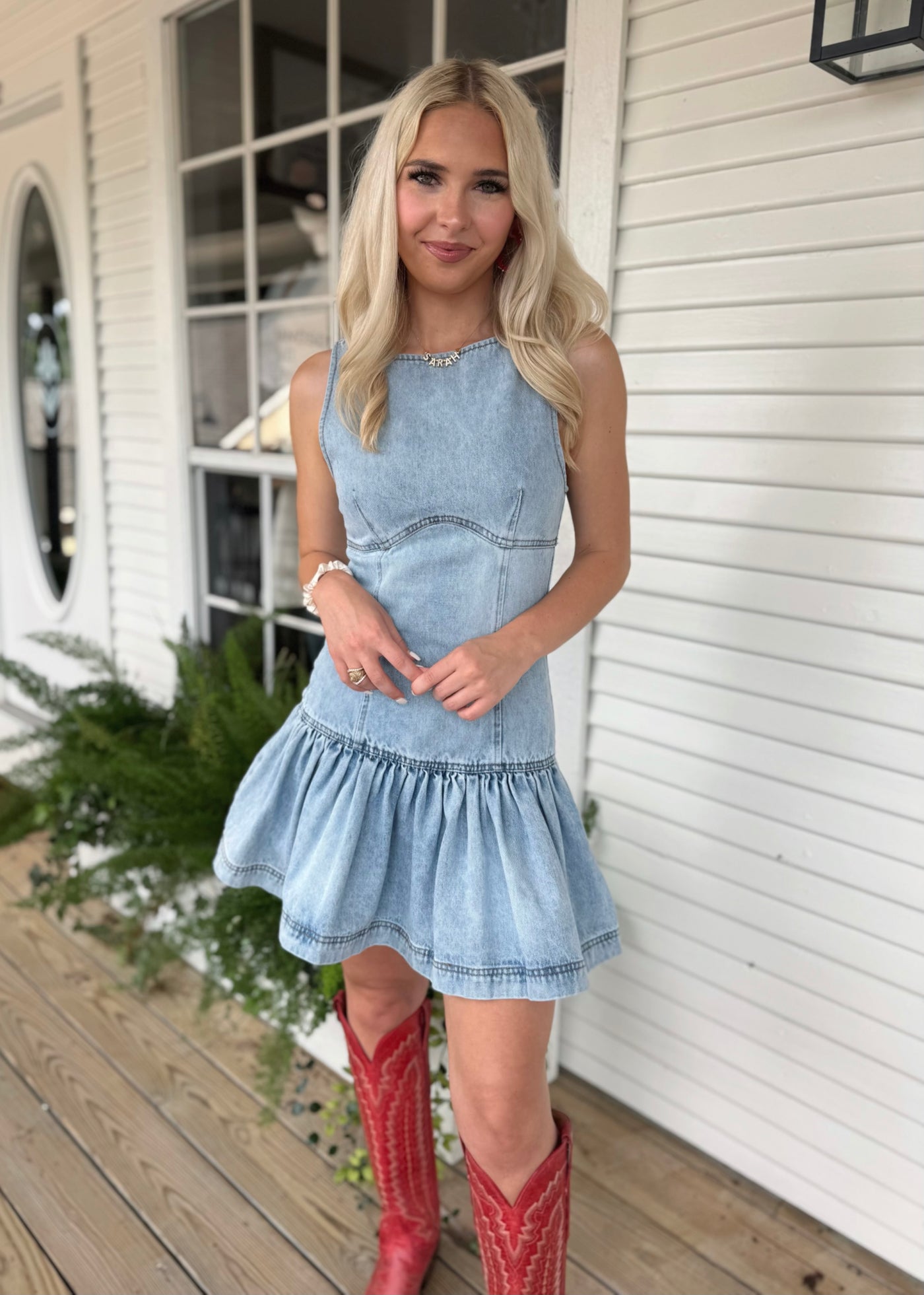 Cassie Denim Dress